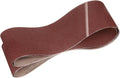 HARFINGTON 6 x 89 Inch Sanding Belts, 3 Pcs 80/120/240 Grit Aluminum Oxide Abrasive Belt Sander File Belt for Woodworking, Metal Polishing, Knife Sharpener