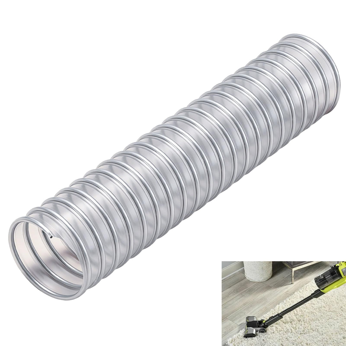 Lower Hose Compatible with Ryobi Vacuum P718 P724, Only for Stick Vac Roller Bar Assembly