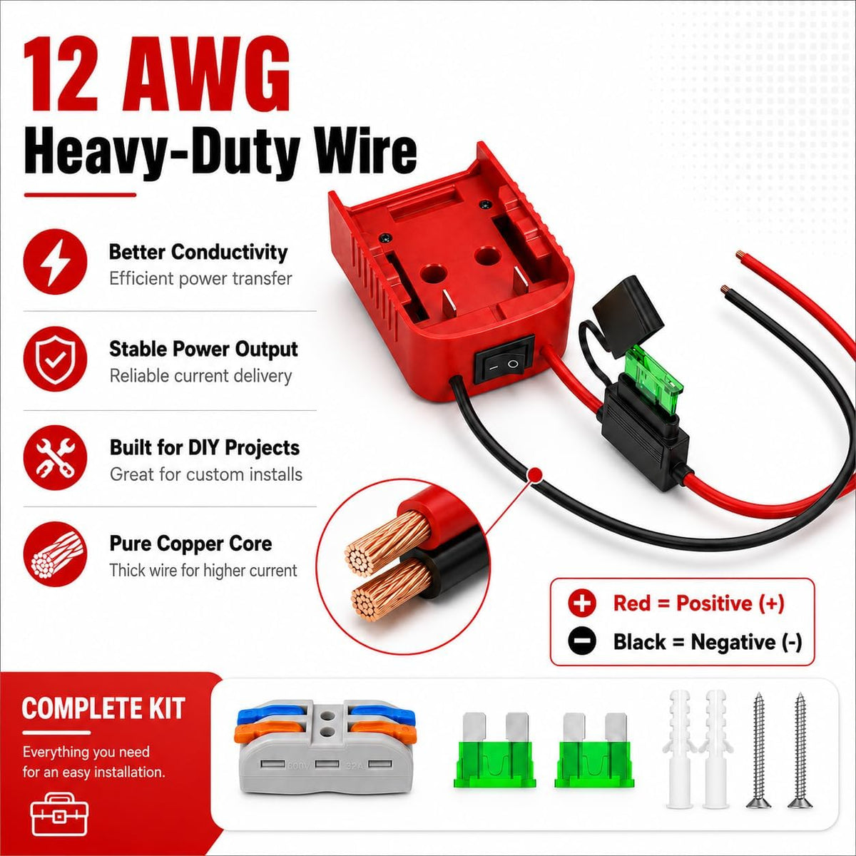 Battery Adapter Compatible with Craftsman 20V MAX Batteries
