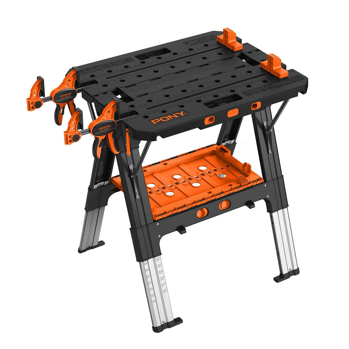 Portable Folding Work Table, Workbench & Sawhorse