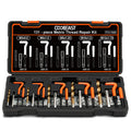 131PCS Thread Repair Kit, Metric Helicoil Repair Kit with HSS Drill Bits