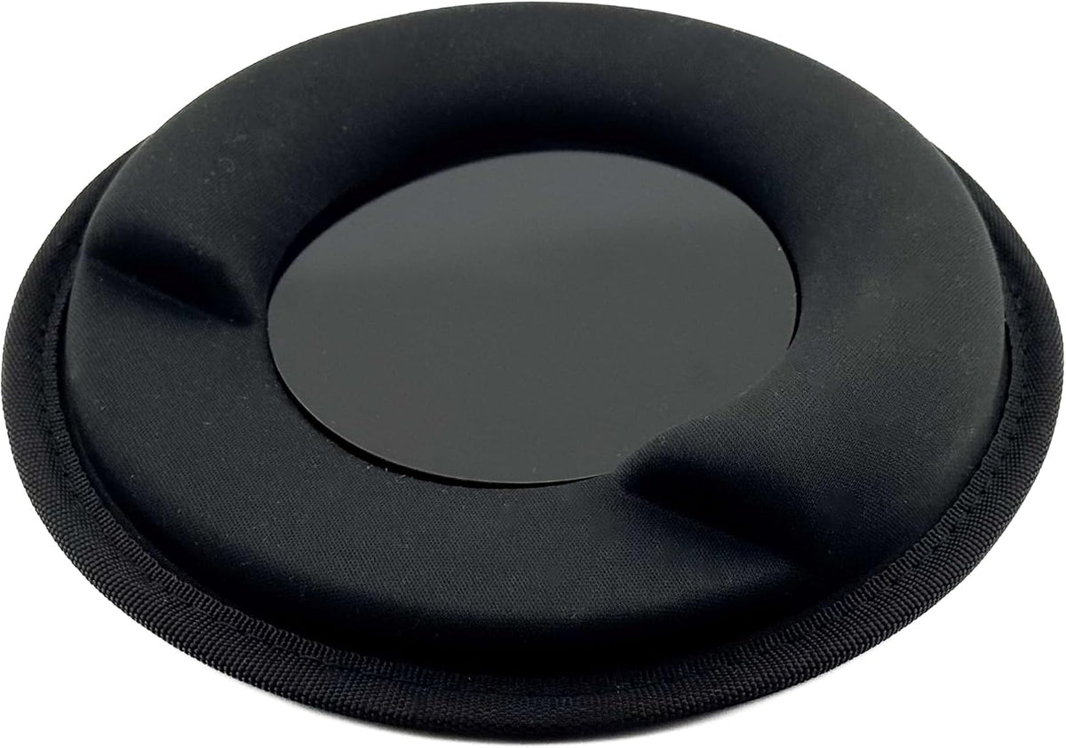 – Car Dashboard Mount | Soft Nylon, Metal Round Mount Dashboard | Weighted Sandbag Base with Magnetic Mount Option |