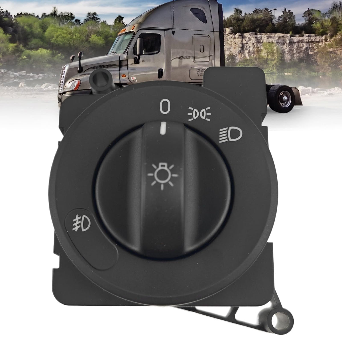 A0658685000 Headlight Switch Instrument Panel Headlamp Dimmer Switch 901-5208 Fit for 08-20 Freightliner Cascadia Models