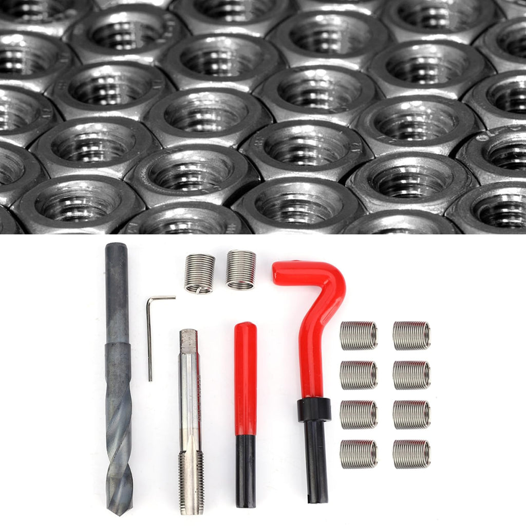 M14x1.5 Thread Repair Kit, Stainless Steel Thread Insert Sleeve