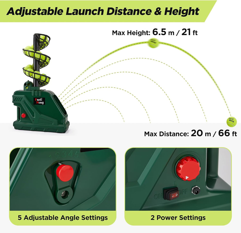 3819BH Portable Tennis Ball Machine