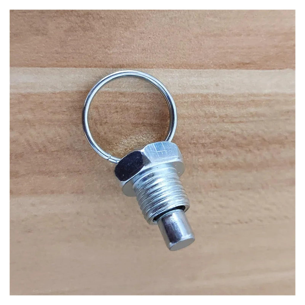 WDMCCVHZE Mower Connecting Plate Pull Ring Flexible Shaft Assembly Fixed Tension Spring Gasoline Cutting Machine Screw pin Card(2 pcs)