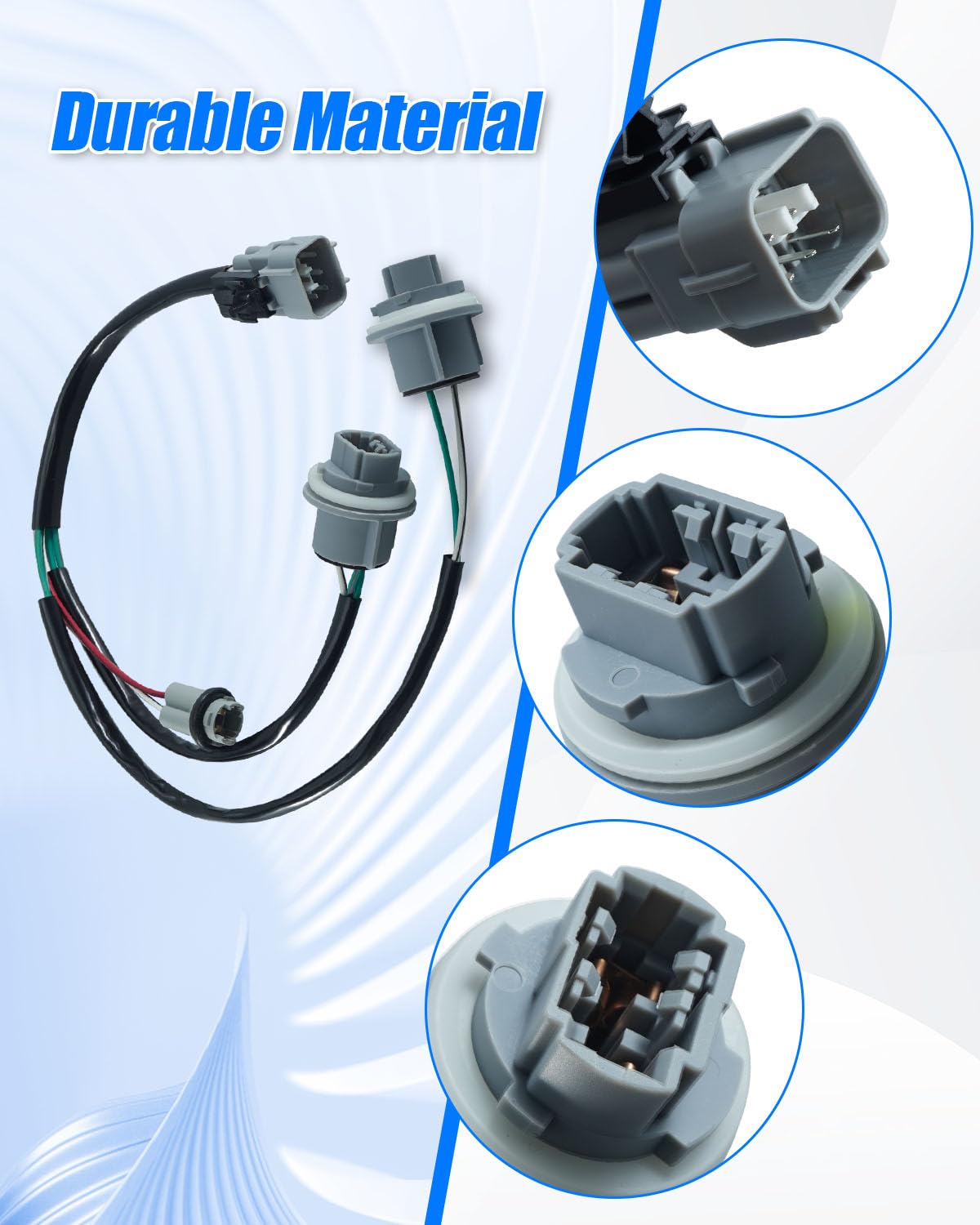 Tail Light and Wiring Harness Fit for Toyota Tundra 2000-2004