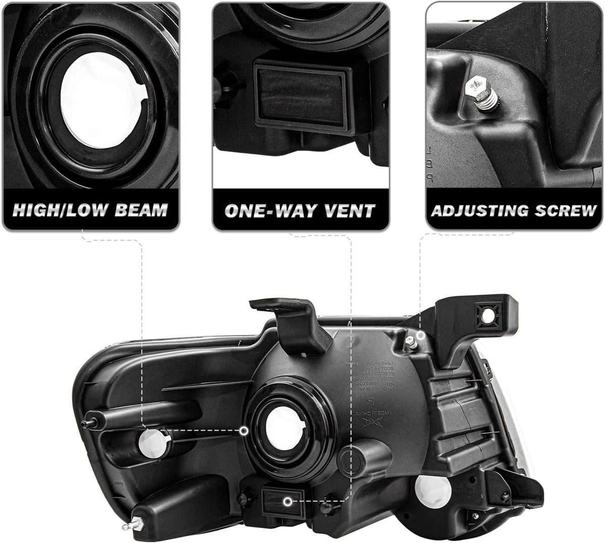 SOCKIR Headlight Assembly Compatible with 2006 to 2010 Ford Explorer