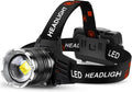 LED Rechargeable Super Bright Headlamp, 99000 High Lumens Head lamp