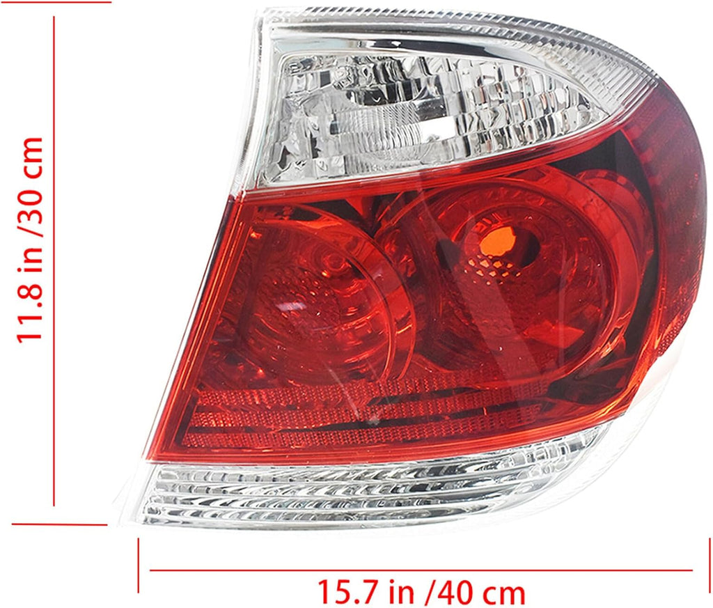 WFLNHB Rear Tail Light Assembly Replacement for Toyota Camry 2005-2006