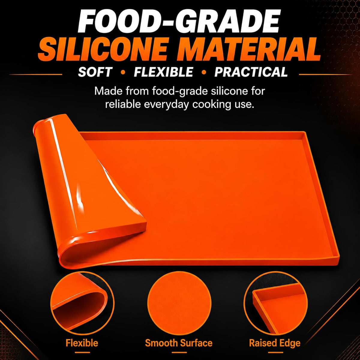 Silicone Griddle Mat for Member's Mark 36" Propane Gas Griddle 36", Reusable Griddle Cover Mat for Flat Top Grill