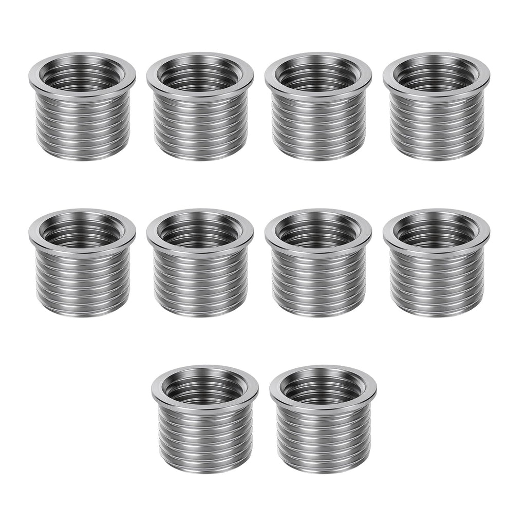 SENNMONN M14x1.5x12.7MM Metric Thread Repair Inserts, 10PCS Solid Inserts