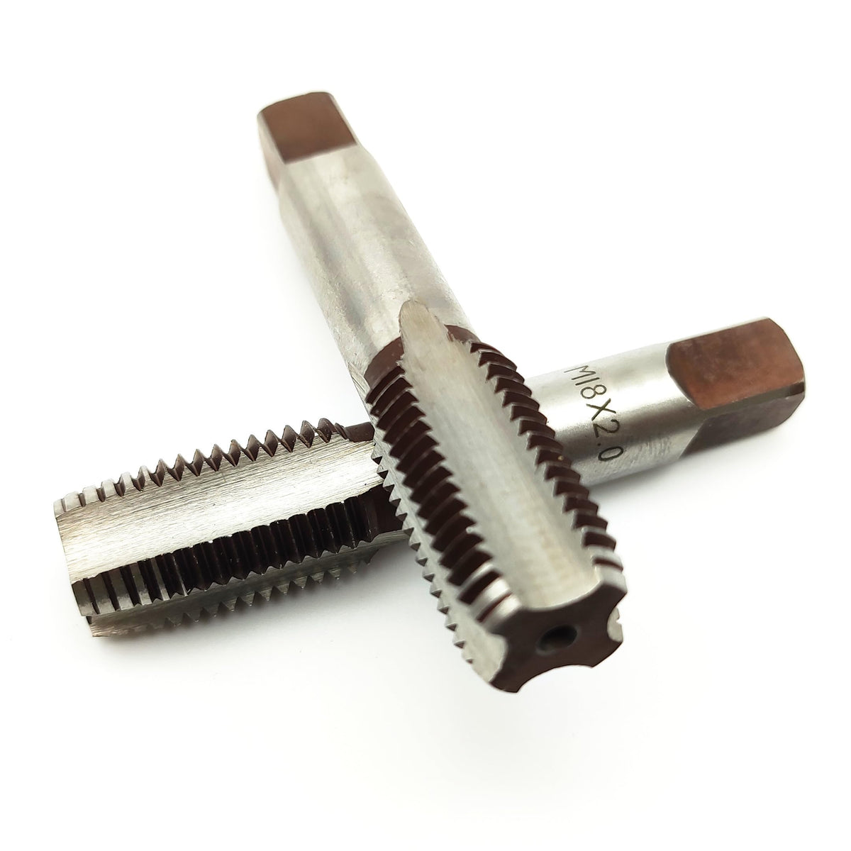 AtticZone M18 x 2.0 Metric Hand Thread Tap, Right Hand, Alloy Tool Steel