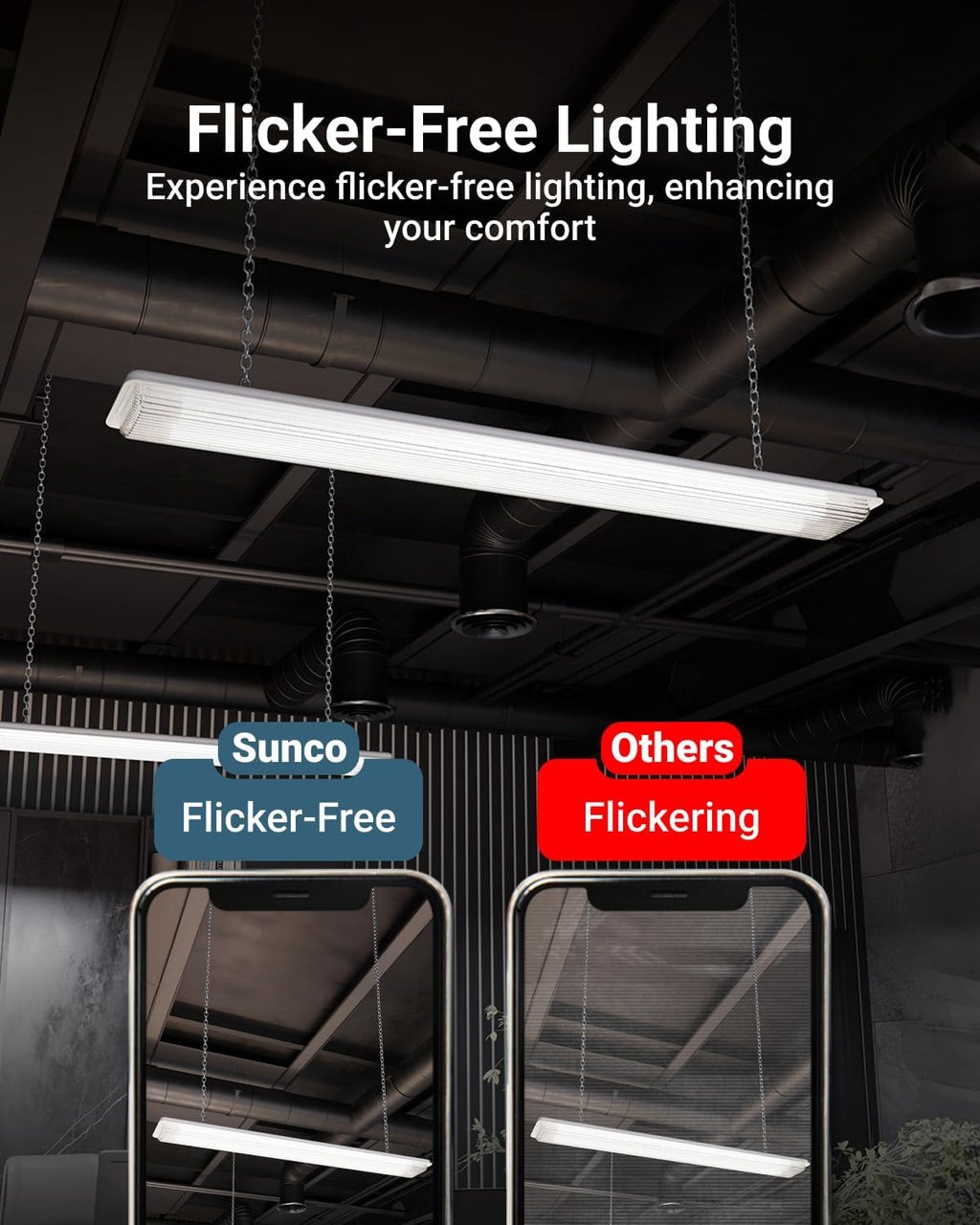 Sunco 150 Pack 4 Foot T8 LED Tube Light Bulbs, 18W, 6000K, Ballast Bypass