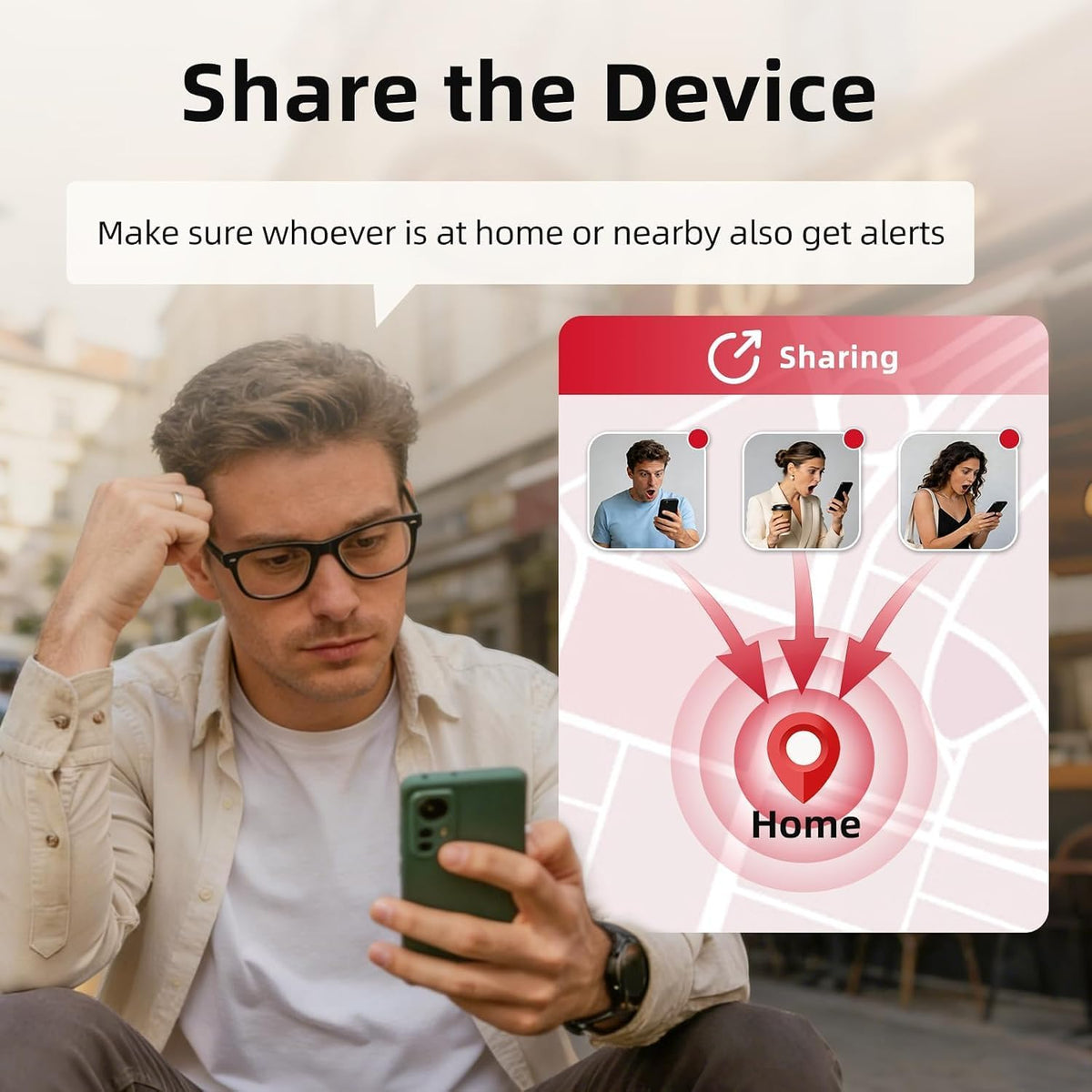 Wi-Fi Caregiver Call Button Emergency Alert System for Seniors