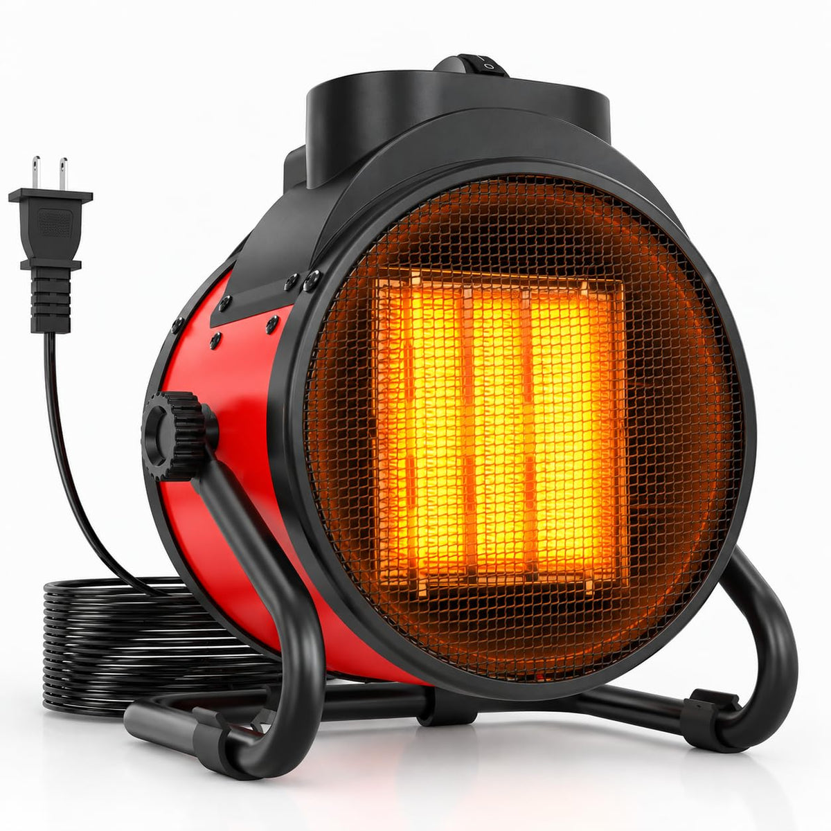 Outdoor Patio Heaters, 1500W Portable Electric Heater with 2S Fast Heating