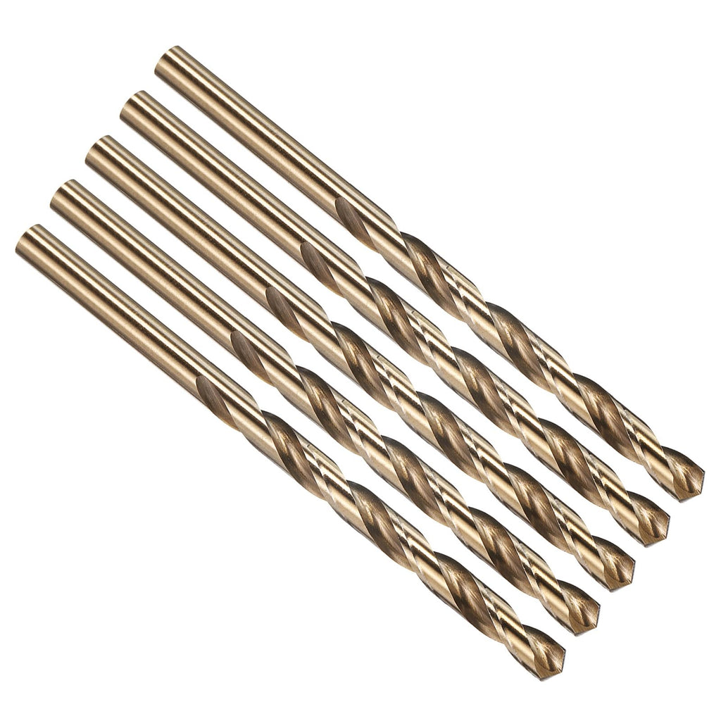 PATIKIL Micro #6 Drill Bit 4341 High-Speed Steel for Thin Metal 5 Pack