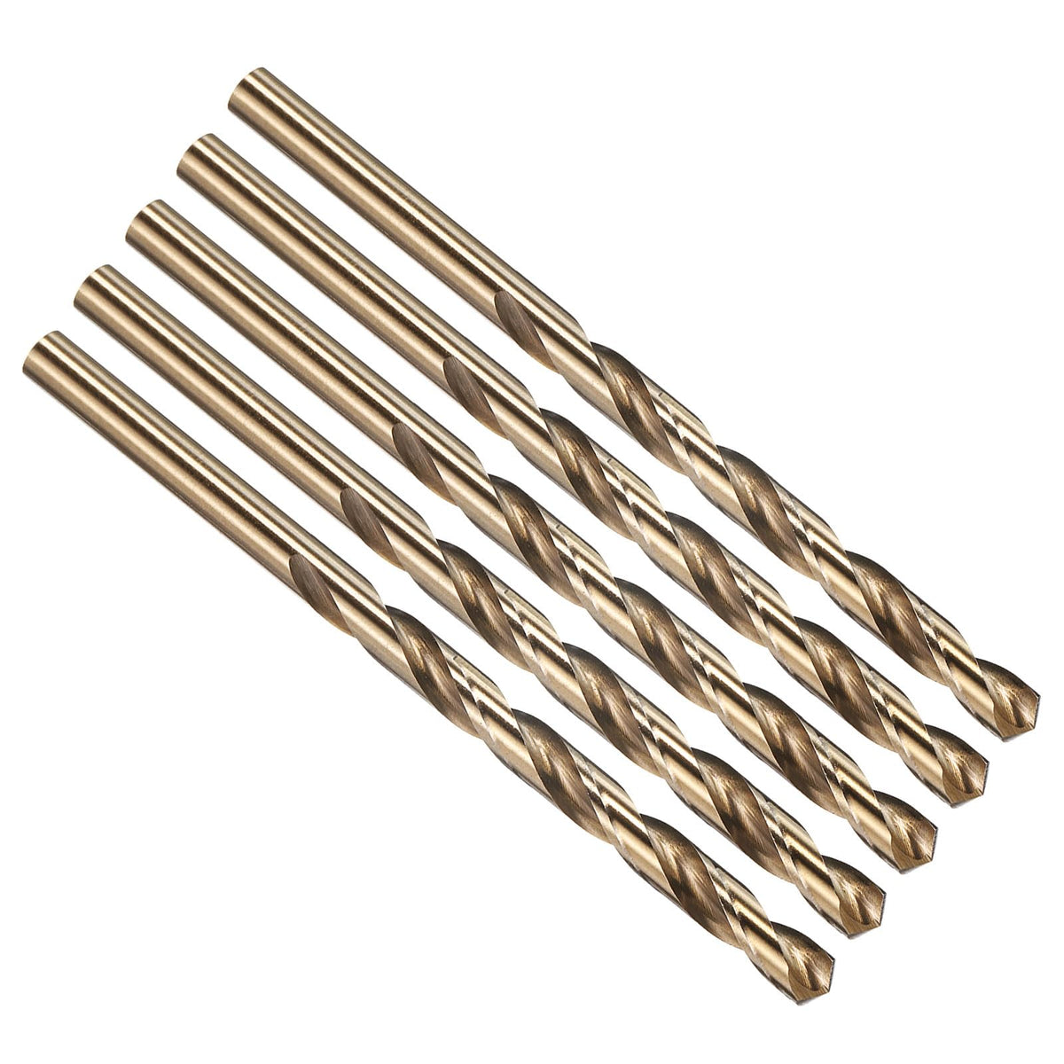 PATIKIL Micro #6 Drill Bit 4341 High-Speed Steel for Thin Metal 5 Pack