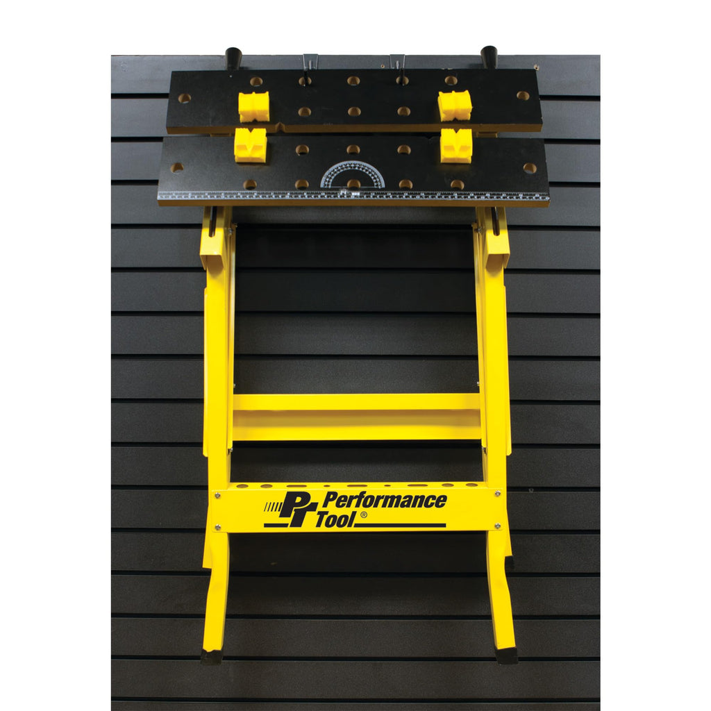 W54025 Portable Folding Workbench and Vise