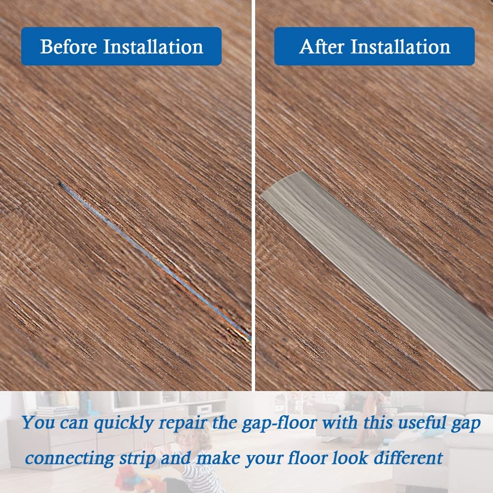 Vinyl Floor Transition Strip Self Adhesive Threshold Strip 3" W