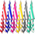 6 Packs Microfiber Beach Towels Set 63 x 32 Inch Oversized Sand Free Quick Dry Beach Pool Stripe Towel Absorbent Soft