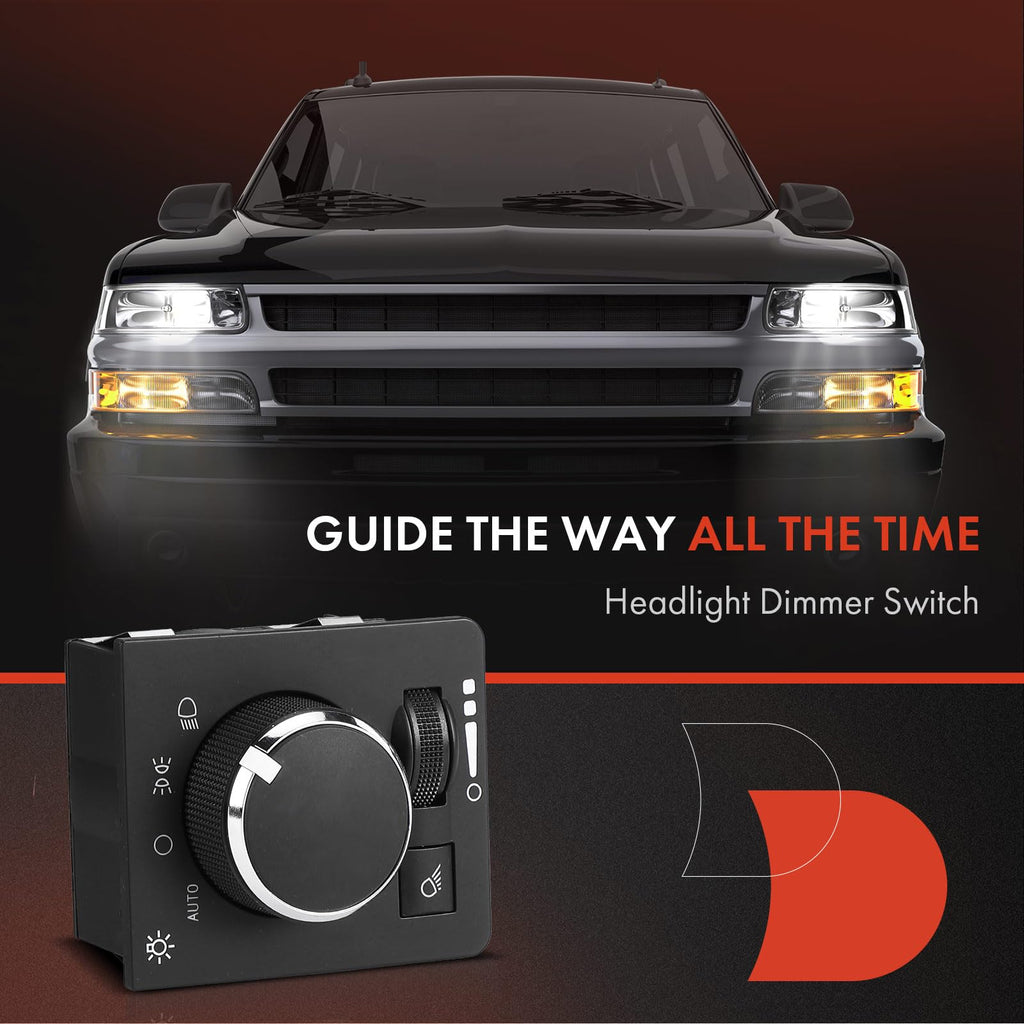 A-Premium Headlight Switch Headlamp Dimmer Switch Compatible with Ram