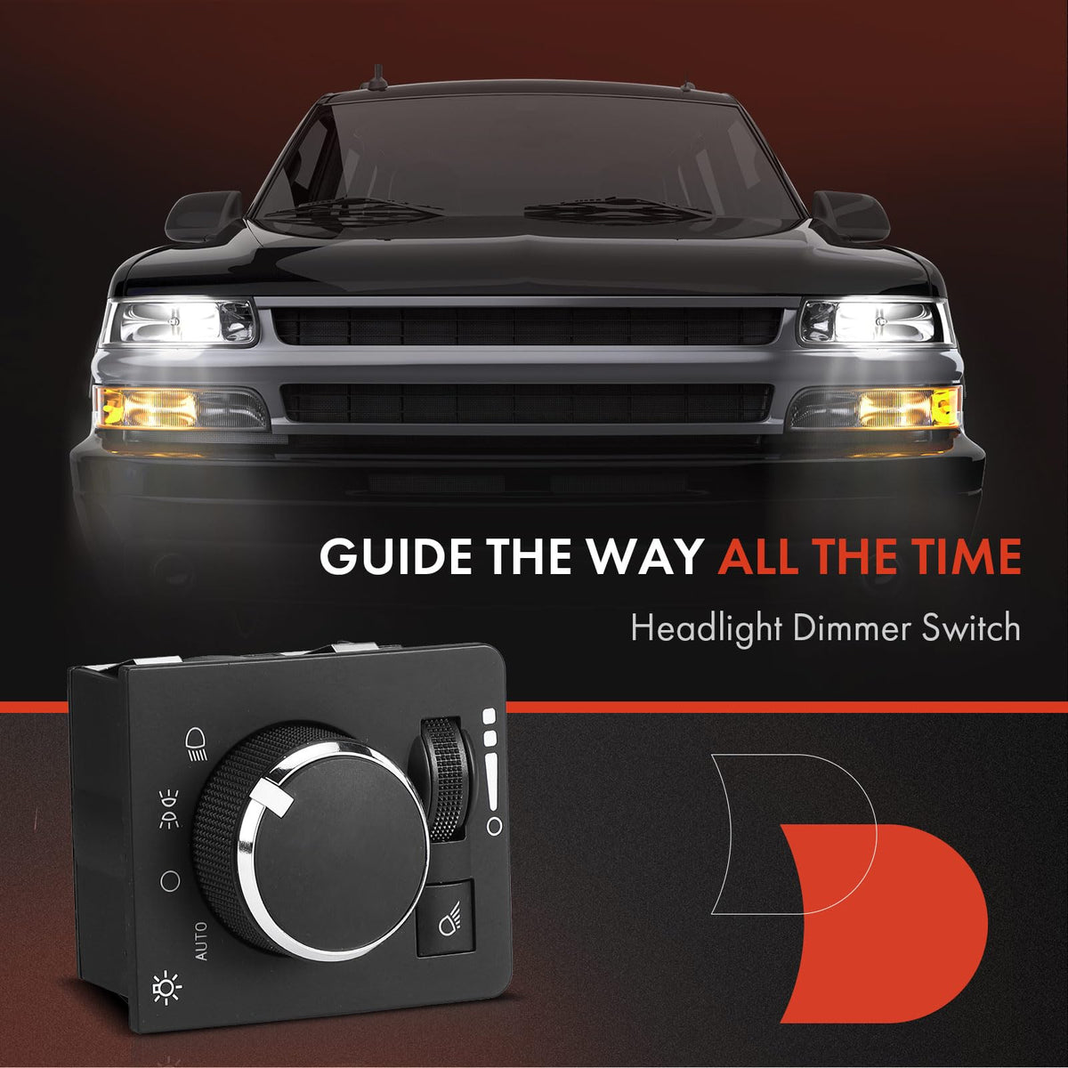 A-Premium Headlight Switch Headlamp Dimmer Switch Compatible with Ram