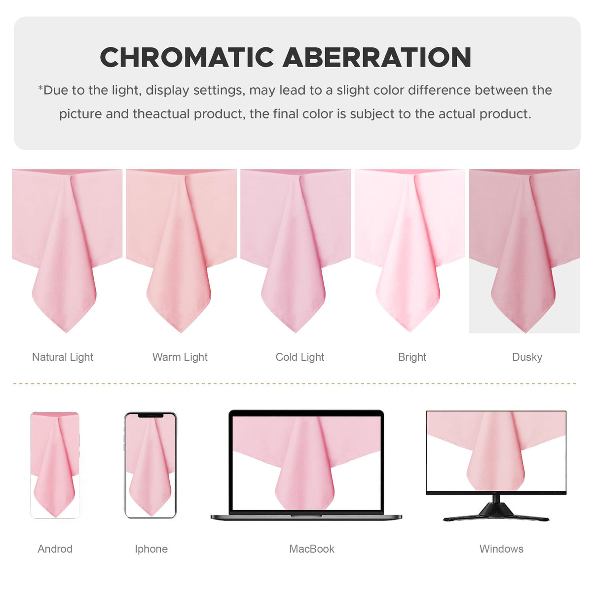 Rectangle Tablecloth, 60 x 84 Inch, Valentines Pink