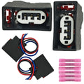 Front Turn Signal/Park Lamp Connector Pigtail, Fits Chrysler Sebring 01-06, Town & Country 01-10, Dodge Stratus 01-06, Caravan/Grand Caravan 01-07, Durango 04-06, Viper 03-06 08-09, Jeep Liberty 2004