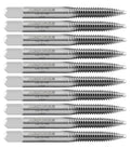 Accusize Spiral Point Tap 1/4-20NC H3 HSS 2-Flute, 10 Pc Set