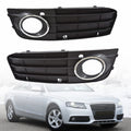 ANTUKO 2Pcs Fog Light Cover Replacement for A4 B8 A4L Edition 2009-2012