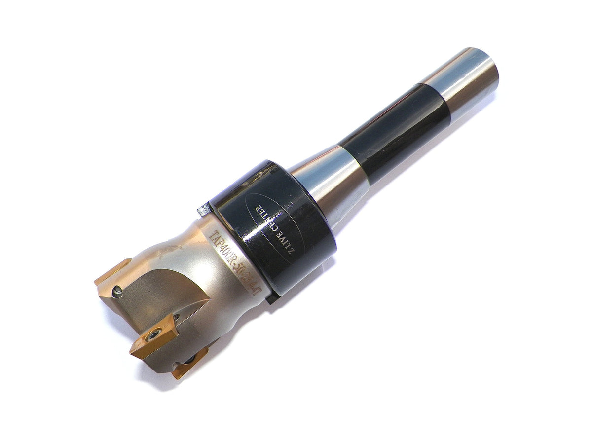 2" Face Shell Mill Cutter 90 Degree 4 Flutes R8 Face Milling Cutter W Inserts