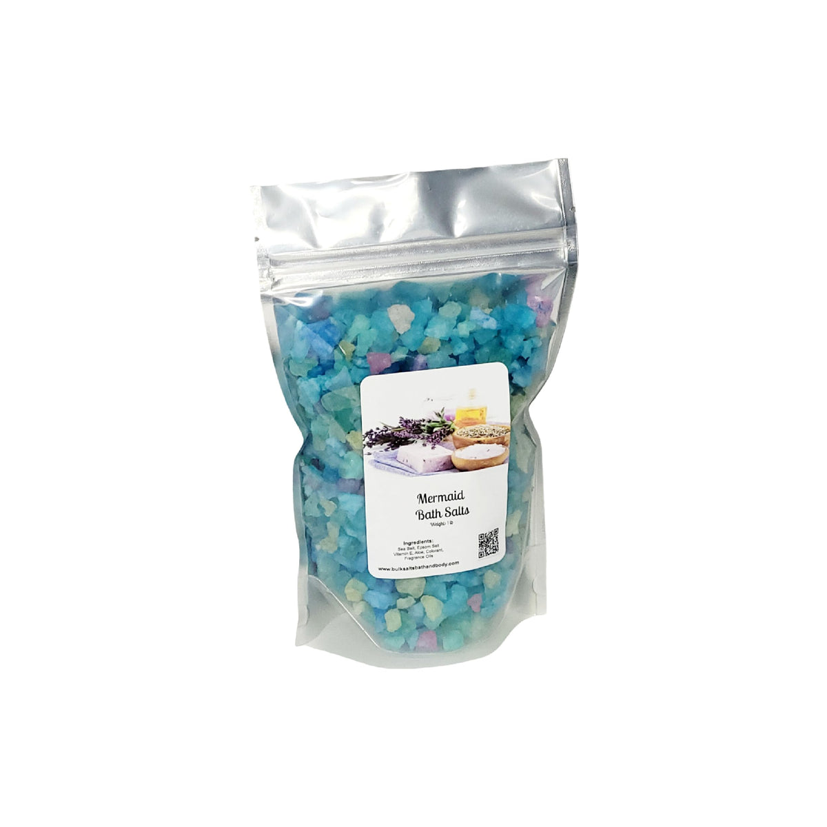 Mermaid Bath Salts | 1lb Bag | Multicolored