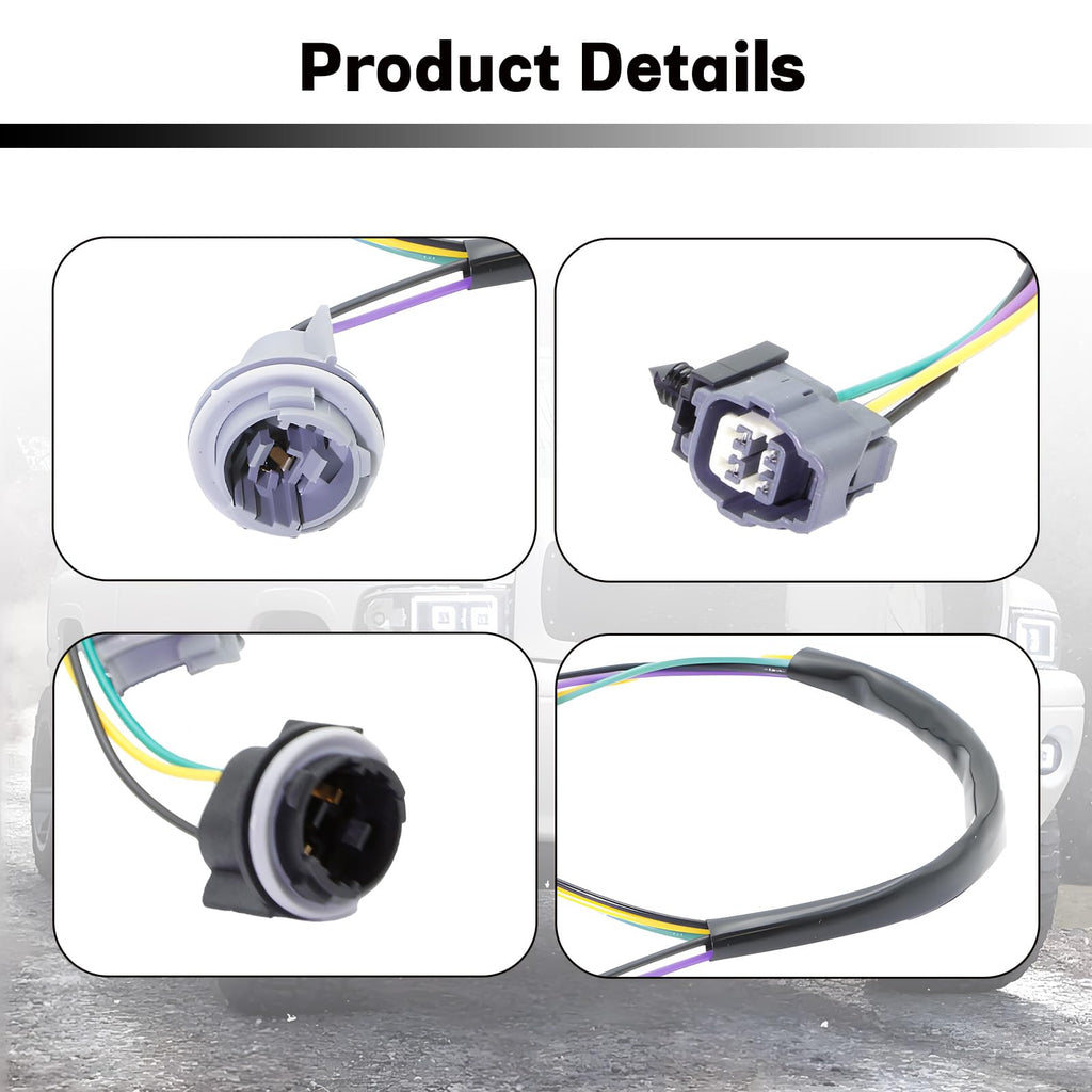 Tail Light Wiring Harness Driver Side Fit for Dodge RAM 1500 2500 1998-2001
