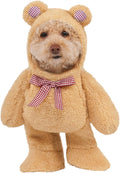 Walking Teddy Bear Pet Costume for Dogs or Cats, Medium
