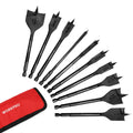 WORKPRO 10-Piece Pro Spade Drill Bit Set, 1/4" to 1-1/2"
