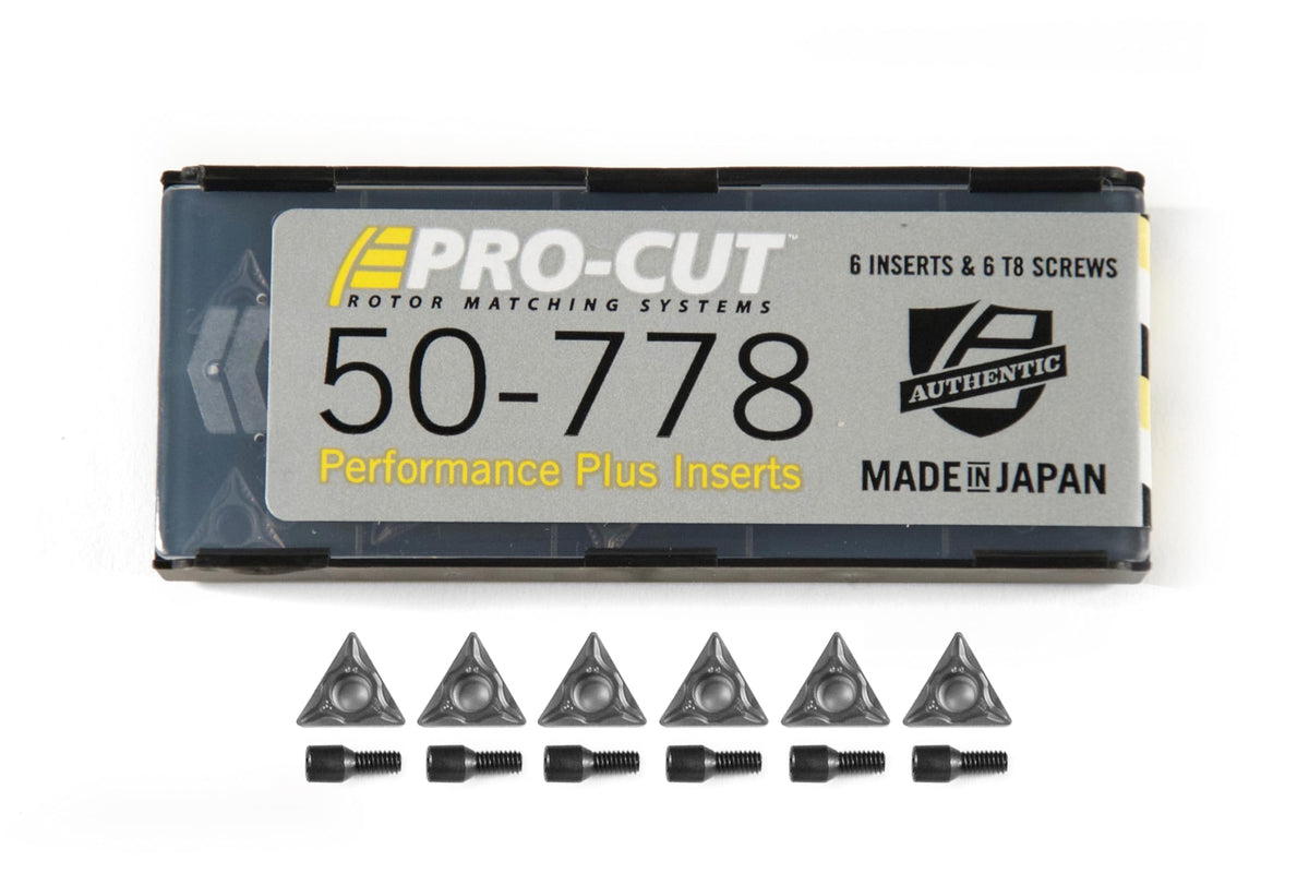 PRO-CUT Carbide Insert Tips with Custom Radius and Chip Breaker
