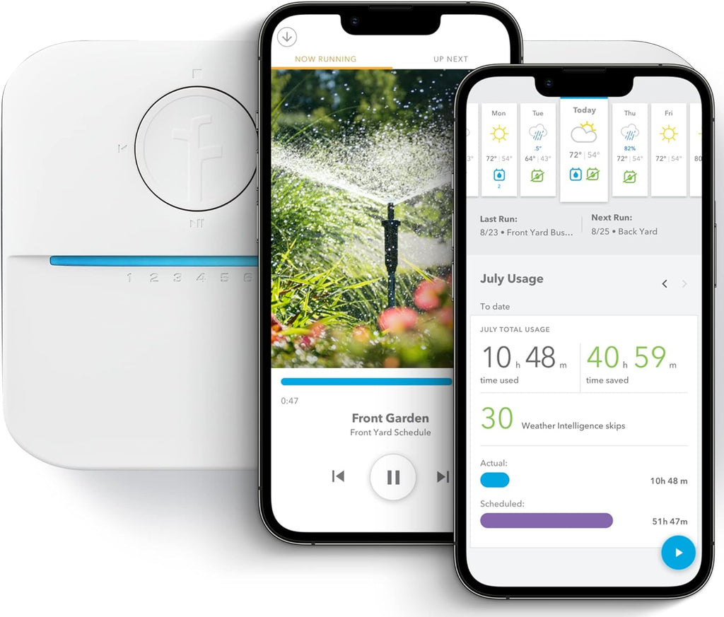 3 Smart Bundle: Includes Rachio 3rd Generation-16 Zone Smart Sprinkler Controller (Alexa Compatible w/ Hyperlocal