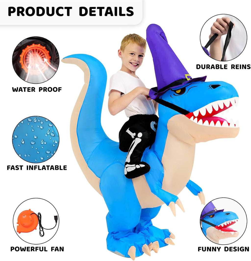 Dinosaur Costume Kids Inflatable Dinosaur Halloween Costume