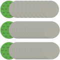 6 Inch 50 Pcs Wet Dry Hook and Loop Sanding Discs, No Hole, 7000 Grit