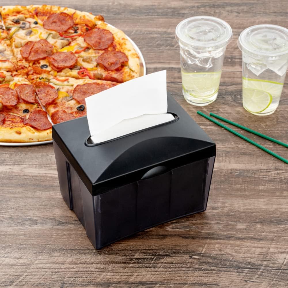 Interfold Napkin Dispenser, Tabletop, Gray, 7.5 In, 1 Ct