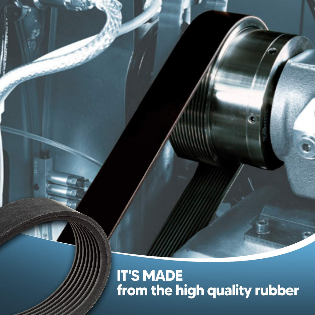 Band Saw Drive Belt Fits - Porter Cable X7Dw Band Saw - High Strength Rubber Belt - Replacement Drive Belt - Made in the USA - Motor Ribbed Drive Belt