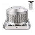 Patio Heater Emitter Screen and Base for 4-Sided Pyramid Glass Tube Heater