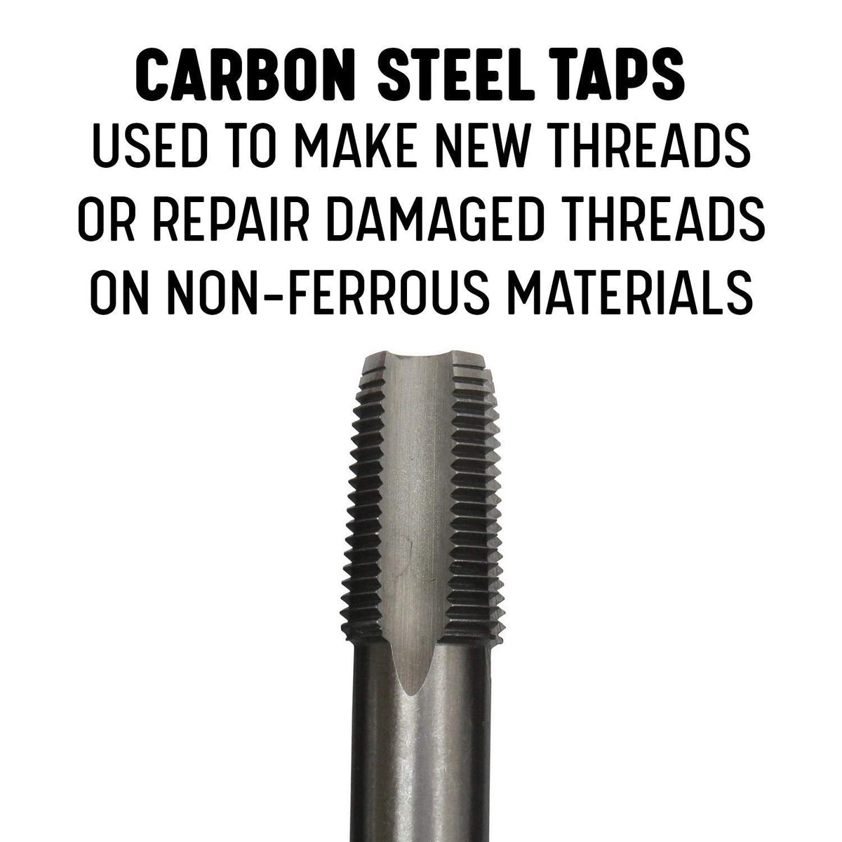 Drill America 1/2"-14 NPT Pipe Tap , Carbon Steel, DWTPT Series