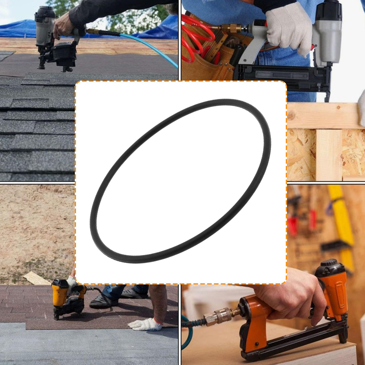 Briny River G877 O-Ring Kit Compatible with Hitachi NR83A, NR83A2, NR83AA, NR83AA2, NV83A Nail Guns