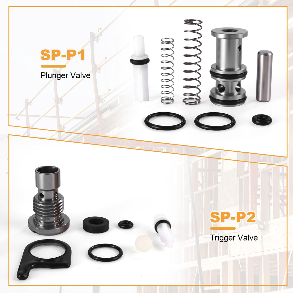 SP-P1 SP-P2 Plunger Valve Aftermarket Part Framing Nailer