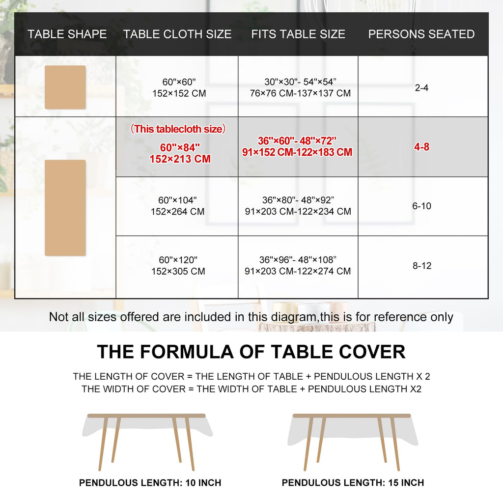 Valentine's Day Rectangle Tablecloth Red Pink Hearts Plaids Fabric Table Cloth Washable Love Heart Table Cover for