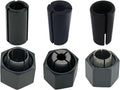 1/4",1/2",12mm Router Collet And Nut Set For Dewalt DW6214 DW618