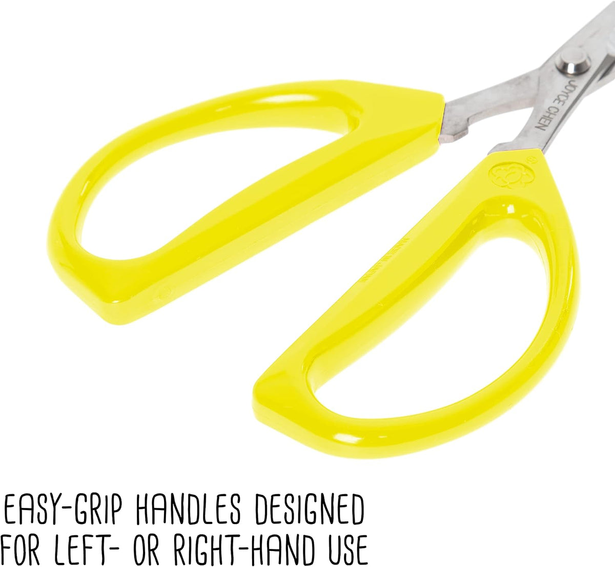 Original Unlimited Kitchen Scissors All Purpose Kitchen Shears With Comfortable Handles, Yellow, 2 Pack