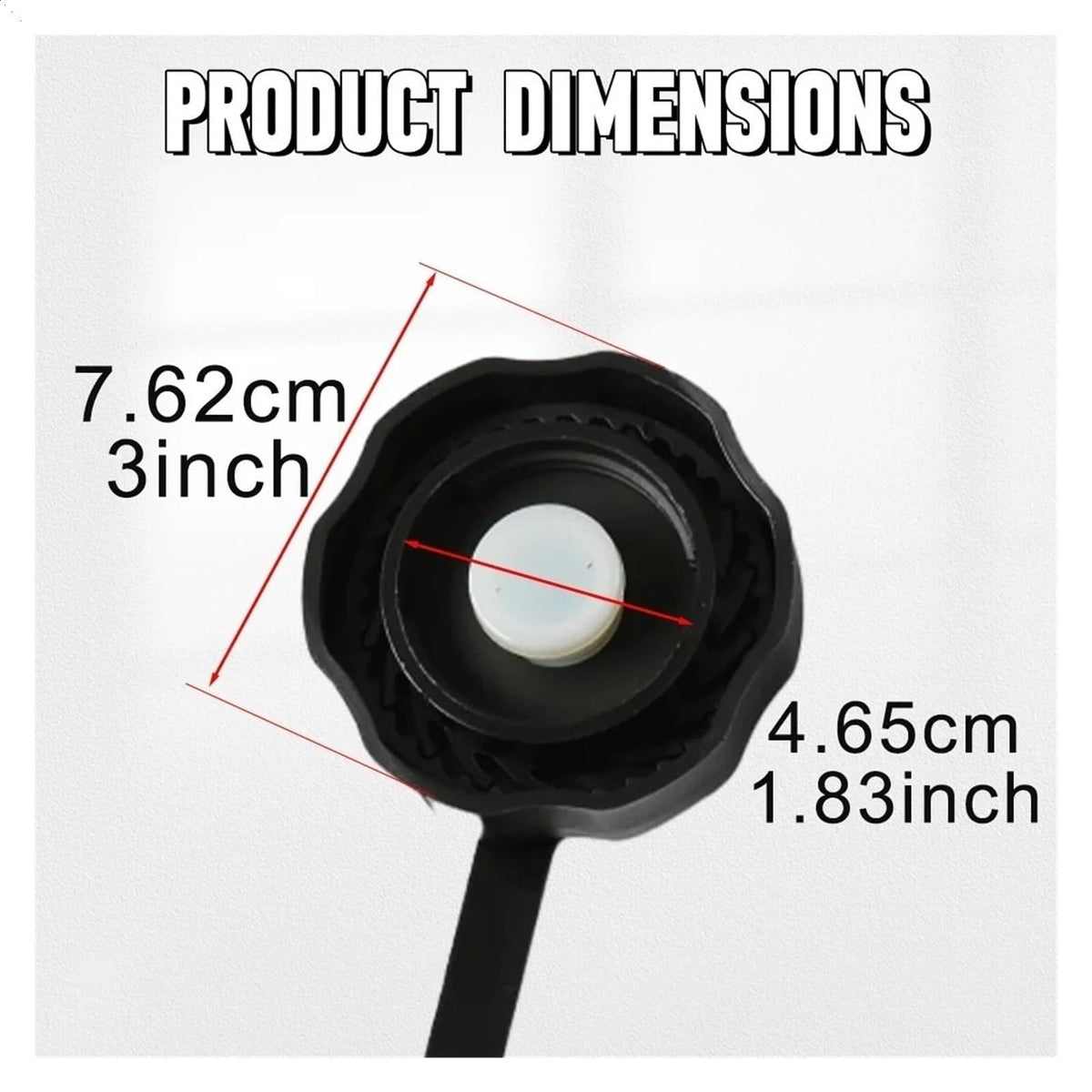 Car Fuel Filler Tank Gas Cap Compatible With Multiquip Mikasa MTX60 MTX70 MTX80 MTX90 Rammers 366350460, ZRD09018